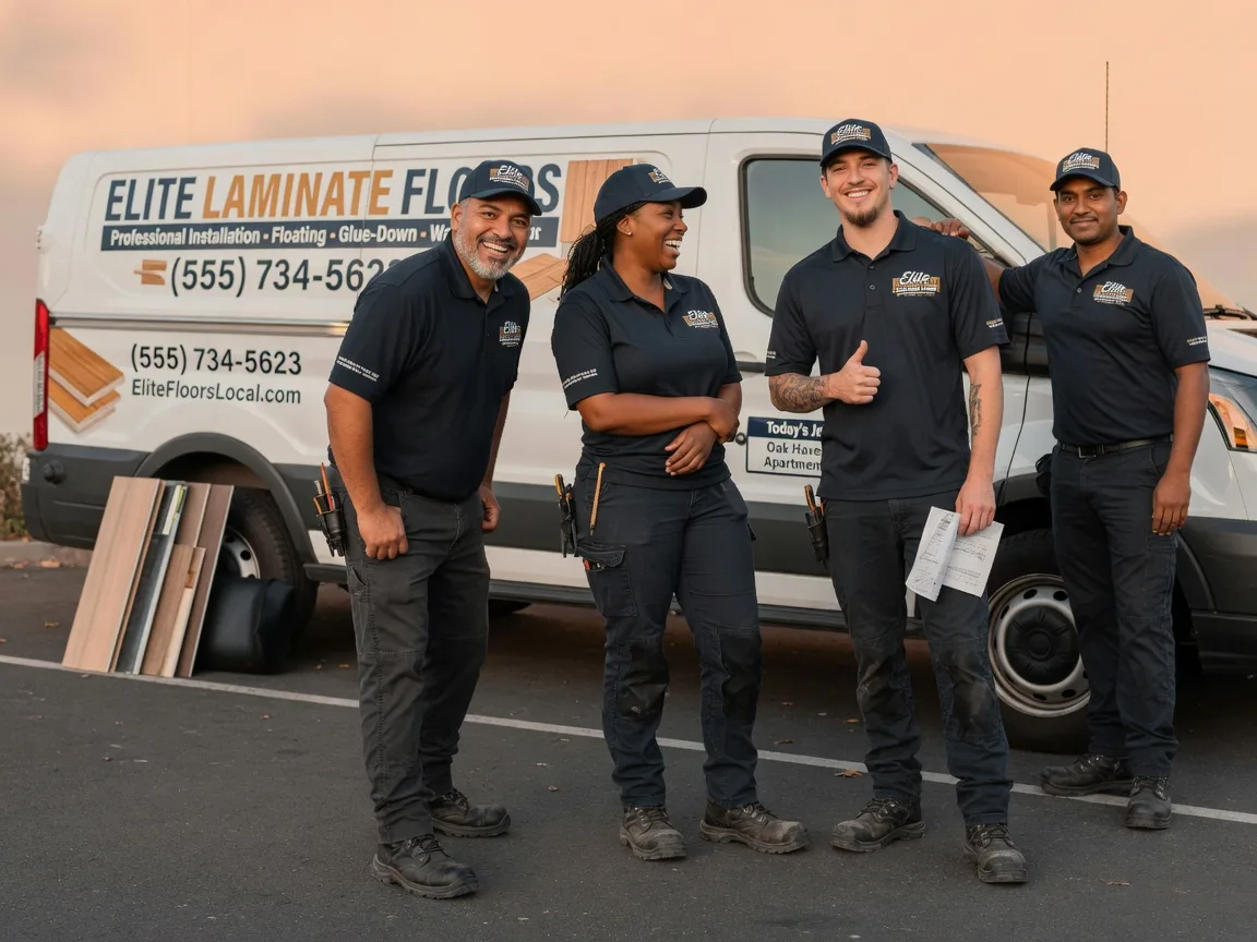 Laminate flooring installation company in Rhame, ND